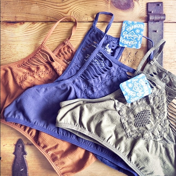 Free People hanalei bralettes XS/S M/L - Picture 6 of 8